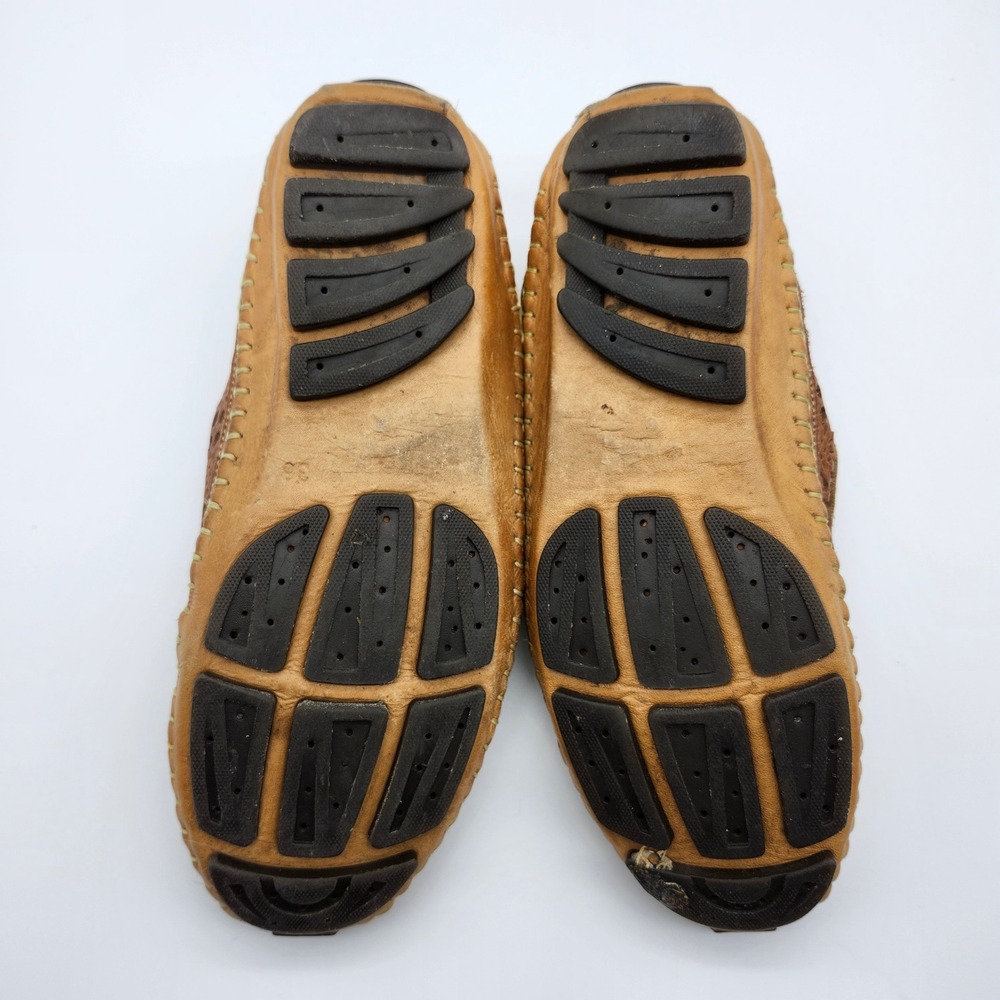 PIKOLINOS Tan and Brown Flats - Picture 4 of 8